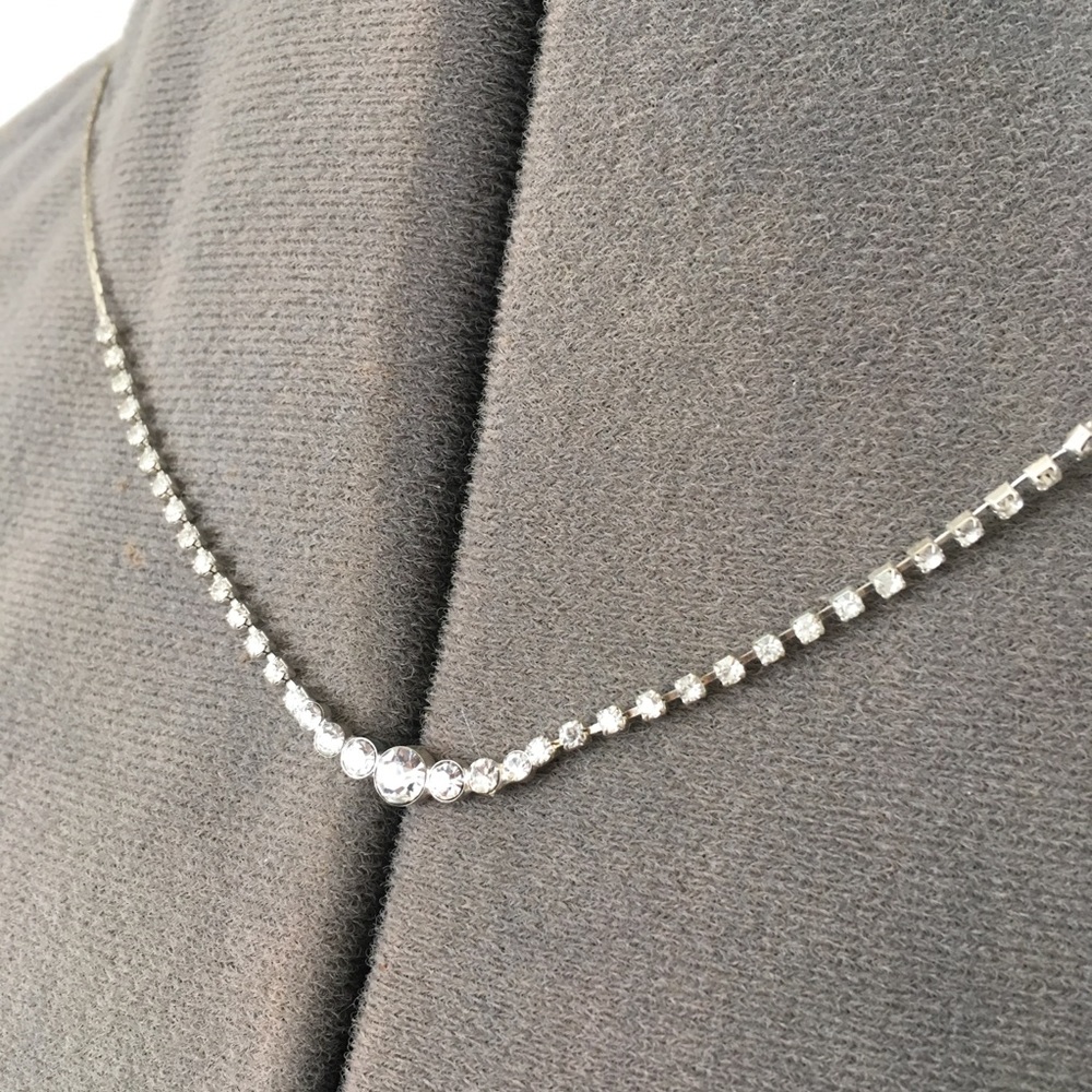 Rhinestone necklace